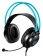 Картинка Наушники с микрофоном A4Tech Fstyler FH200U серый/синий 2м накладные USB оголовье (FH200U BLUE) от магазина РЭССИ Наушники с микрофоном A4Tech Fstyler FH200U серый/синий 2м накладные USB оголовье (FH200U BLUE) от магазина РЭССИ
