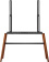 Картинка Подставка для телевизора Cactus CS-ST3647BKWN черный/орех 49"-75" макс.40кг напольный от магазина РЭССИ Подставка для телевизора Cactus CS-ST3647BKWN черный/орех 49"-75" макс.40кг напольный от магазина РЭССИ