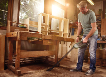 Строительный пылесос Bosch EasyVac12 (уборка: сухая) зеленый от магазина РЭССИ