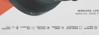 Наушники с микрофоном Steelseries Arctis Pro Wireless черный мониторные BT/Radio оголовье (61473) от магазина РЭССИ