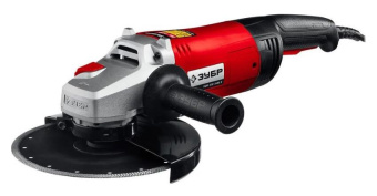 Углошлифовальная машина Зубр УШМ-230-2405 П 2400Вт 6600об/мин рез.шпин.:M14 d=230мм от магазина РЭССИ