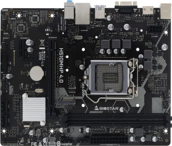 Материнская плата Biostar H510MHP 4.0 Soc-1200 Intel H470 2xDDR4 mATX AC`97 8ch(7.1) GbLAN+VGA+HDMI от магазина РЭССИ