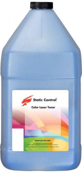 Тонер Static Control HM775-1KG-COS голубой флакон 1000гр. для принтера HP CLJ Enterprise 700 M775/CP5520/CP5525/M750; CLJ Pro CP5225 от магазина РЭССИ