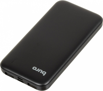 Мобильный аккумулятор Buro BP10E 10000mAh 2.1A 2xUSB черный (BP10E10PBK) от магазина РЭССИ