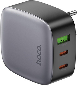 Сетевое зар./устр. Hoco CS33A 30W 3A+2.5A+2A+1.5A (PD+QC+AFC) USB/2xUSB Type-C универсальное черный от магазина РЭССИ