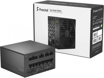 Блок питания Fractal Design ATX 750W ION 750 80+ gold (24+4+4pin) APFC 140mm fan 8xSATA Cab Manag RTL от магазина РЭССИ