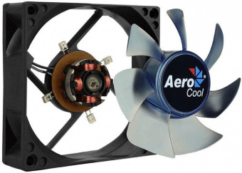 Вентилятор Aerocool Motion 8 Blue-3P 80x80mm 3-pin 25dB 90gr LED Ret от магазина РЭССИ