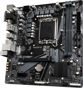 Материнская плата Gigabyte H610M S2H DDR4 Soc-1700 Intel H610 2xDDR4 mATX AC`97 8ch(7.1) GbLAN+VGA+DVI+HDMI+DP от магазина РЭССИ