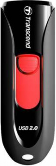 Флеш Диск Transcend 32Gb Jetflash 590 TS32GJF590K USB2.0 черный от магазина РЭССИ