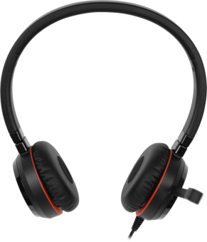 Наушники с микрофоном Jabra Evolve 20 SE черный 1.2м накладные USB оголовье (4999-823-309) от магазина РЭССИ