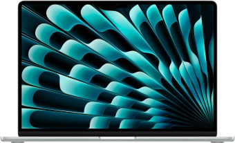 Ноутбук Apple MacBook Air A3114 M3 8 core 8Gb SSD256Gb/10 core GPU 15.3" Liquid Retina (2880x1864) Mac OS silver WiFi BT Cam (MRYP3LL/A) от магазина РЭССИ