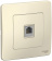 Розетка телеф. Schneider Electric Blanca BLNIS011002 скрыт. IP20 молочный от магазина РЭССИ