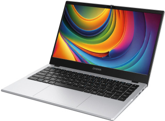 Ноутбук Digma EVE C4801 N100 8Gb SSD256Gb Intel UHD Graphics 14" IPS FHD (1920x1080) Windows 11 Professional silver WiFi BT Cam 5900mAh (DN14N1-8CXW01) от магазина РЭССИ