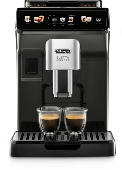 Кофемашина Delonghi Eletta Explore ECAM450.55.G 1450Вт серебристый/черный от магазина РЭССИ