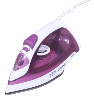 Утюг Starwind SIR6921 1800Вт фиолетовый/белый от магазина РЭССИ