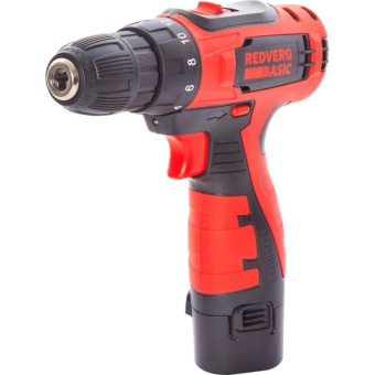 Аккумуляторный шуруповерт REDVERG Basic SD12LE/2-2 6680817 от магазина РЭССИ