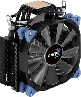 Устройство охлаждения(кулер) Aerocool Verkho 5 Dark Soc-AM5/AM4/1151/1200/2066/2011/1700 черный 4-pin 15-27dB Al+Cu 150W 741gr Ret от магазина РЭССИ