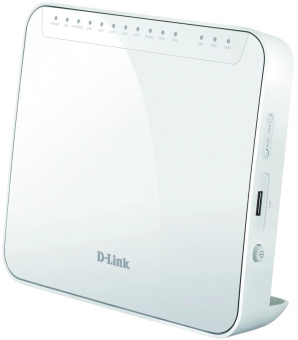 Маршрутизатор D-Link DSL-G2452GR/R1A AC1200 10/100/1000BASE-TX белый от магазина РЭССИ