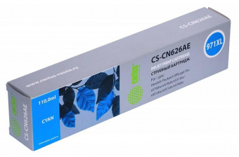 Картридж струйный Cactus CS-CN626AE №971XL голубой (110мл) для HP DJ Pro X476dw/X576dw/X451dw от магазина РЭССИ