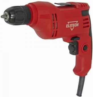 Дрель безударная Elitech Д 0610РЭ 580Вт патрон:быстрозажимной реверс (204496) от магазина РЭССИ