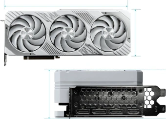 Видеокарта Palit PCI-E 4.0 RTX4070Ti SUPER GAMINGPRO WHITE OC NVIDIA GeForce RTX 4070TI Super 16Gb 256bit GDDR6X 2340/21000 HDMIx1 DPx3 HDCP Ret от магазина РЭССИ