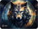 Картинка Коврик для мыши Cactus Wolf 400x300x3мм (CS-MP-PRO20XL) от магазина РЭССИ Коврик для мыши Cactus Wolf 400x300x3мм (CS-MP-PRO20XL) от магазина РЭССИ