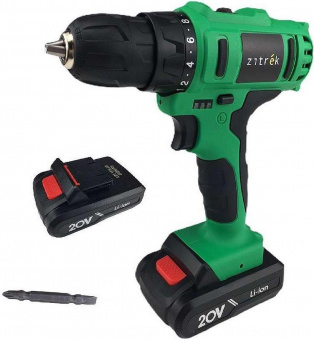 Дрель-шуруповерт Zitrek Greenpower 20-Li аккум. патрон:быстрозажимной (кейс в комплекте) (063-4076) от магазина РЭССИ
