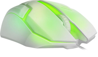 Мышь Defender Cyber MB-560L белый оптическая 1600dpi USB для ноутбука 2but (52561) от магазина РЭССИ