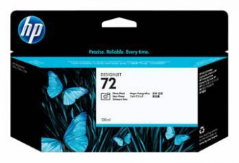 Картридж струйный HP 72 C9370A фото черный (130мл) для HP DJ T1100/T610 от магазина РЭССИ