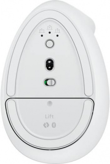 Мышь Logitech Lift белый/серый оптическая (1000dpi) беспроводная USB от магазина РЭССИ