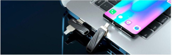 Флеш Диск Netac 256GB US1 NT03US11C-256G-32BK USB3.0 черный/серебристый от магазина РЭССИ