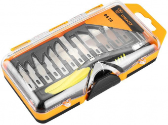 Набор резцов Deko BS16 16 предметов (жесткий кейс) от магазина РЭССИ