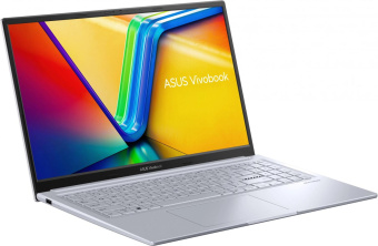 Ноутбук Asus Vivobook 15X OLED K3504VA-MA556 Core i7 1355U 16Gb SSD1Tb Intel Iris Xe graphics 15.6" OLED 2.8K (2880x1620) noOS silver WiFi BT Cam (90NB10A2-M00NH0) от магазина РЭССИ