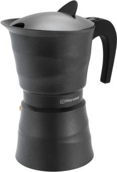 Кофеварка гейзерн. Rondell Pacific Grey RDA-1901 0.45л алюминий серый от магазина РЭССИ