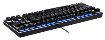 Клавиатура Оклик 967G Dark Force механическая черный USB Multimedia for gamer LED от магазина РЭССИ