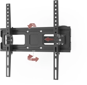Кронштейн для телевизора Hama 00220832 черный 32"-65" макс.30кг настенный поворотно-выдвижной и наклонный от магазина РЭССИ