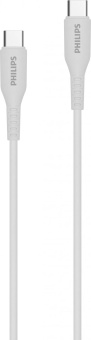 Кабель Philips DLC8601 USB Type-C (m)-USB Type-C (m) 1.2м белый коробка (упак.:1шт) от магазина РЭССИ