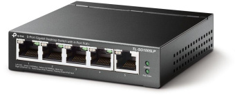 Коммутатор TP-Link TL-SG1005LP 5G 4PoE+ 40W неуправляемый от магазина РЭССИ