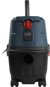 Строительный пылесос Bosch GAS 15 PS 1100Вт (уборка: сухая/влажная) синий от магазина РЭССИ