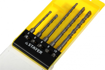 Набор буров Stayer 2930-H5 по бетону (5пред.) для дрелей/перфораторов от магазина РЭССИ