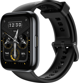 Смарт-часы Realme Watch 2 Pro RMA2006 1.75" LCD корп.черный рем.черный (6207579) от магазина РЭССИ