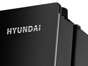 Холодильник Hyundai CS6503FV 2-хкамерн. черное стекло инвертер от магазина РЭССИ