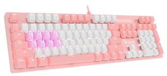Клавиатура A4Tech Bloody B800 Dual Color механическая розовый/белый USB for gamer LED от магазина РЭССИ