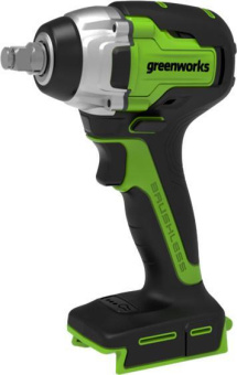 Ударный аккумуляторный гайковерт Greenworks GD24IW400 3802907 от магазина РЭССИ