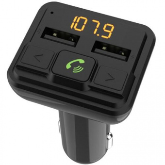 Автомобильный FM-модулятор Ritmix FMT-A880 черный MicroSD BT USB (80001662) от магазина РЭССИ