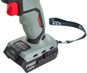 Гайковерт P.I.T. PIW20H-300B аккум. патрон:квад.1/2" от магазина РЭССИ
