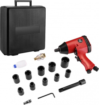 Гайковерт Deko DKPT01 SET 3 142л/мин красный/черный от магазина РЭССИ