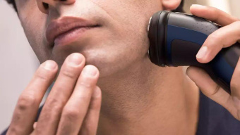 Бритва роторная Philips S1323/41 реж.эл.:3 питан.:аккум. черный от магазина РЭССИ