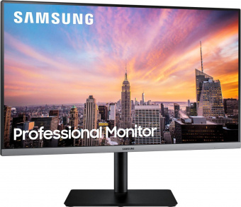 Монитор Samsung 23.8" S24R650FDI темно-серый IPS LED 5ms 16:9 HDMI полуматовая HAS Piv 250cd 178гр/178гр 1920x1080 75Hz VGA DP FHD USB 5.1кг от магазина РЭССИ