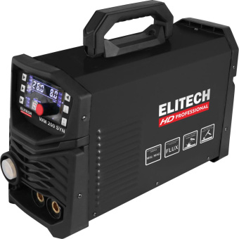 Сварочный аппарат Elitech WM 200 SYN инвертор ММА/TIG MIG/MAG 4.6кВт от магазина РЭССИ